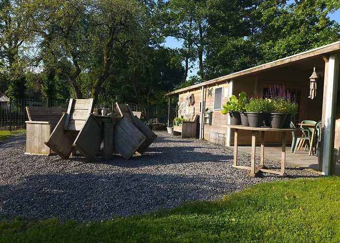 אתר קמפינג Trekkershut - De Hollandse Boerderij